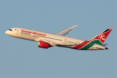 Kenya Airways Boeing B787.